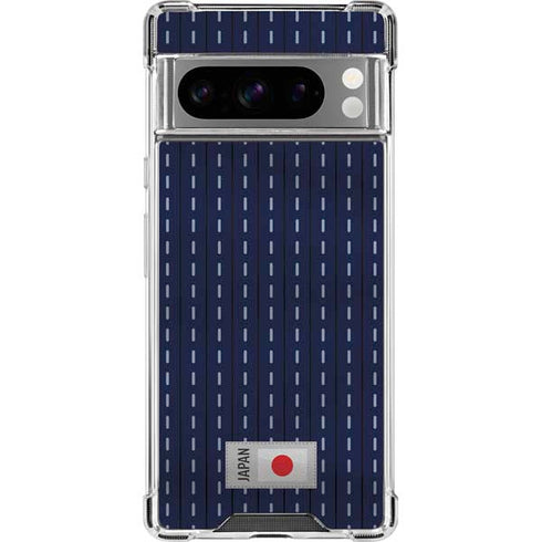 Japan Soccer Flag Google Pixel 8 Pro Clear Case